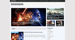 Desktop Screenshot of desknews.com